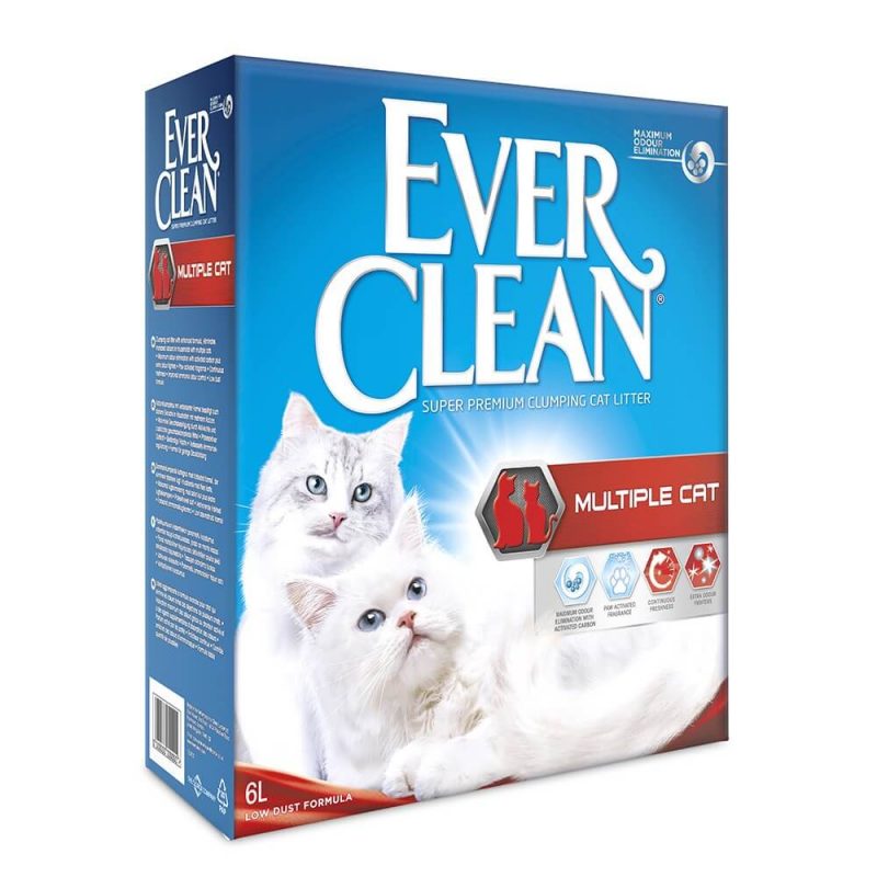 אברקלין מולטיפל קט חול לחתולים 10 ליטר EVERCLEAN