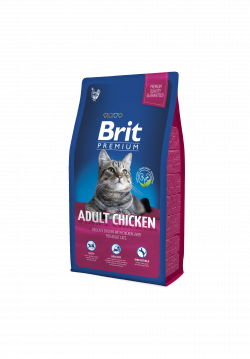 בריט פרימיום חתול בוגר עוף (שק מגדלים) 18 ק"ג Brit Premium