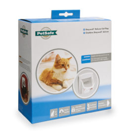 פטסייף 400 דלת לחתול מגנטית PetSafe Staywell 400 Deluxe Magnetic Cat Flap