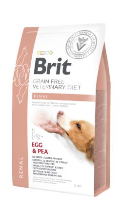 בריט תזונה וטרינרית לכלבים רנל 2 ק"ג Brit Veterinary Diet