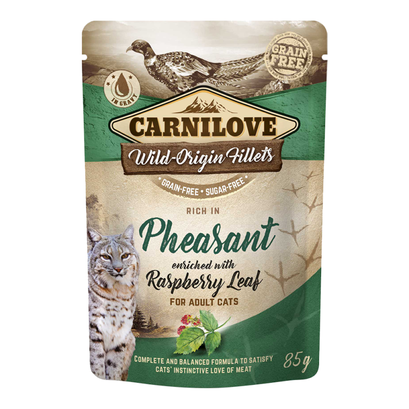 קרנילאב לחתול מזון רטוב מלא פסיון ופטל 85 גרם Carnilove